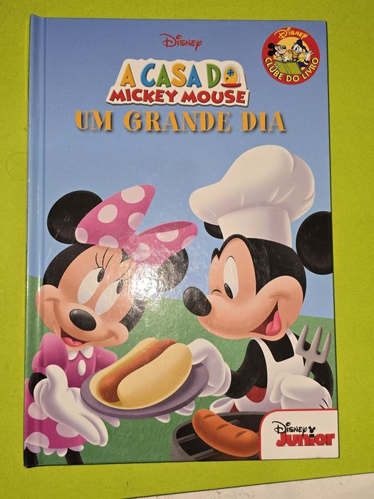 Conjunto mágico de 8 livros infantis da Disney!