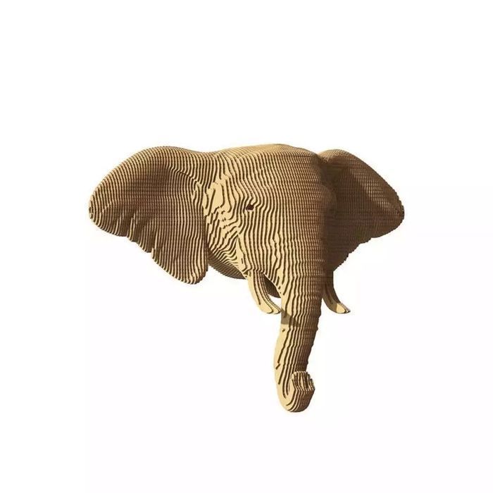 Puzzle ścienne 3D kartonowe - Słoń. Cartonic