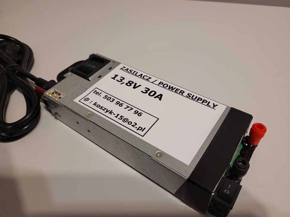 Zasilacz 13,8V 30/35A RADIO KF - CB RADIO / Gwarancja 24M! FV!