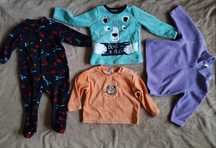 Zestaw: 1x pajacyk, 3x bluza rozmiar 86/ 92 paka