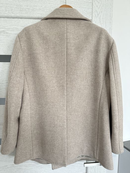 Suitsupply пальто чоловіче вовна бежеве коричневе L XL 52