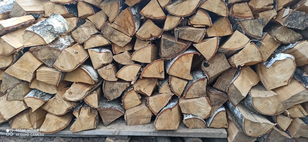 Drewno kominkowe Brzoza Akacja sosna