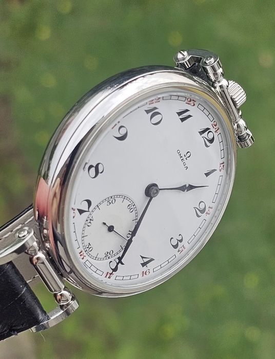 Zegarek Omega Pasówka w porcelanie