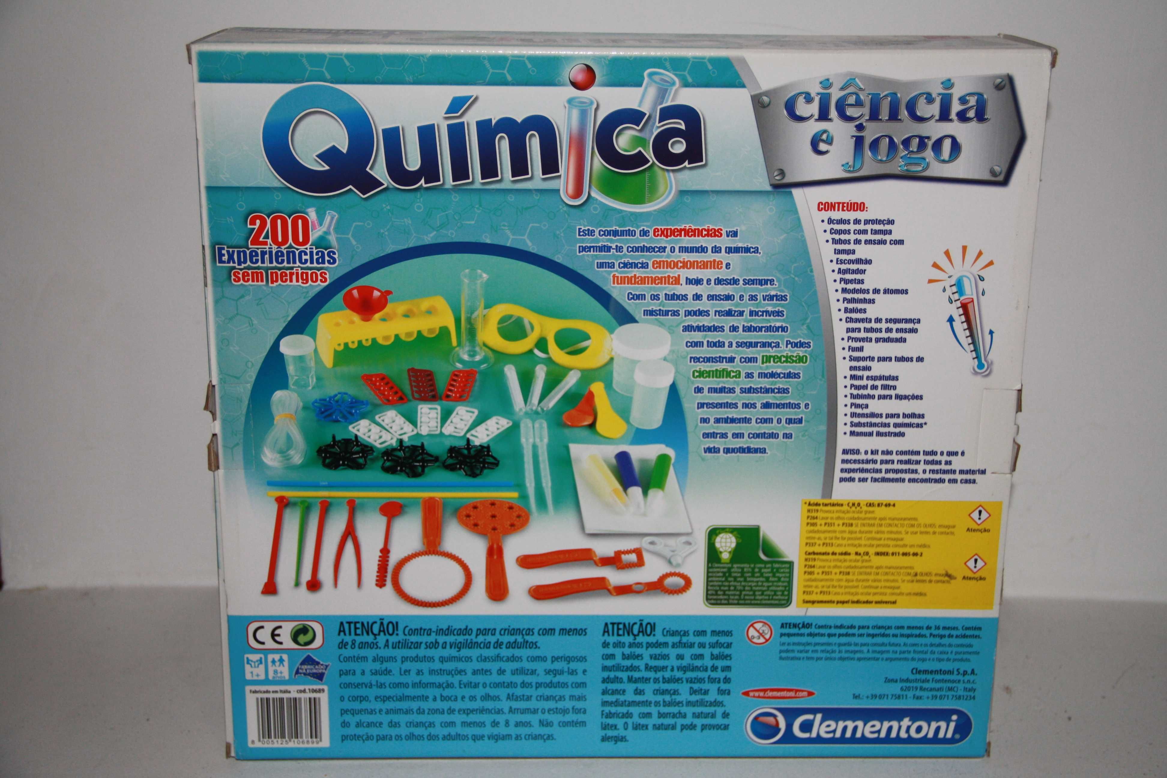 Jogo de química novo - +8anos