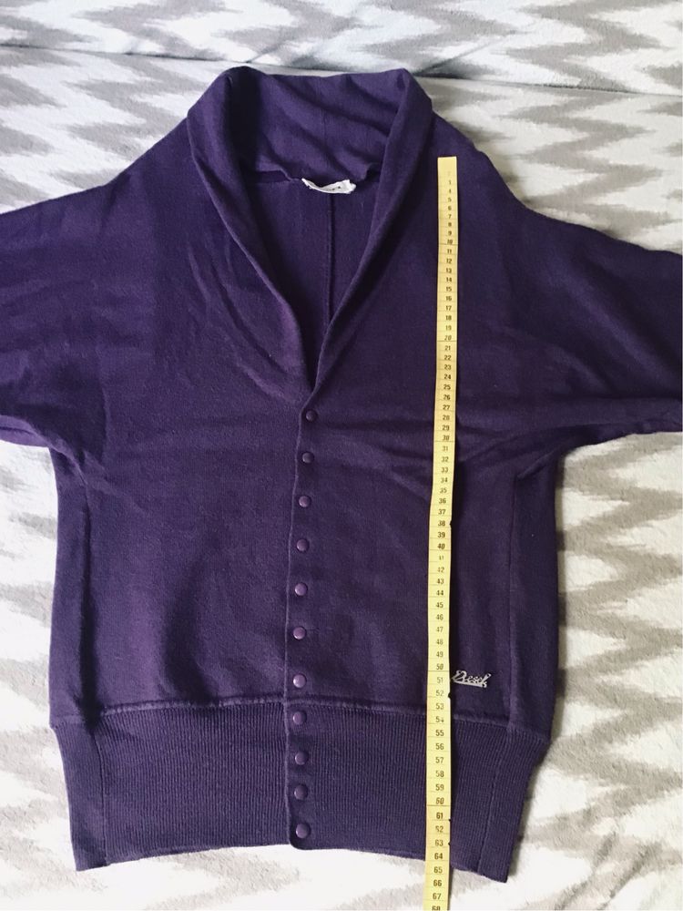 Fajny sweter napy kimono Akryl. Diesel
