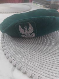 beret wojskowy zielony rozmiar 56