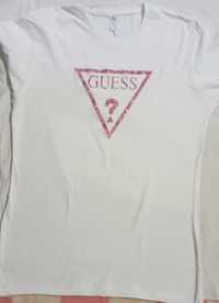 Жіноча біла футболка Jhk Guess