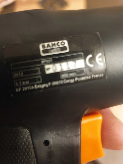 ZESTAW Bahco bp823 szlifierka bp825 wiertarka pneumatyczna klucz bp815