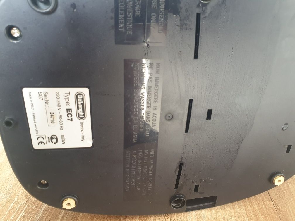 De longhi ec7, ekspres kolbowy.