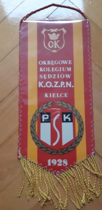 proporczyk Okręgowe Kolegium Sędziów Kielce 1928