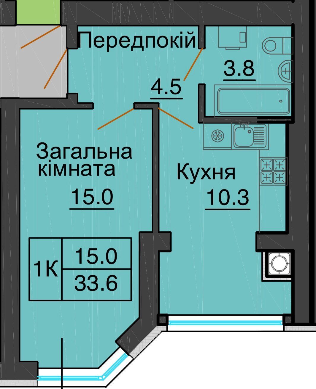 БЕЗ% Софія Резіденс, Мартинова 34, зданий будинок, найкраща пропозиція