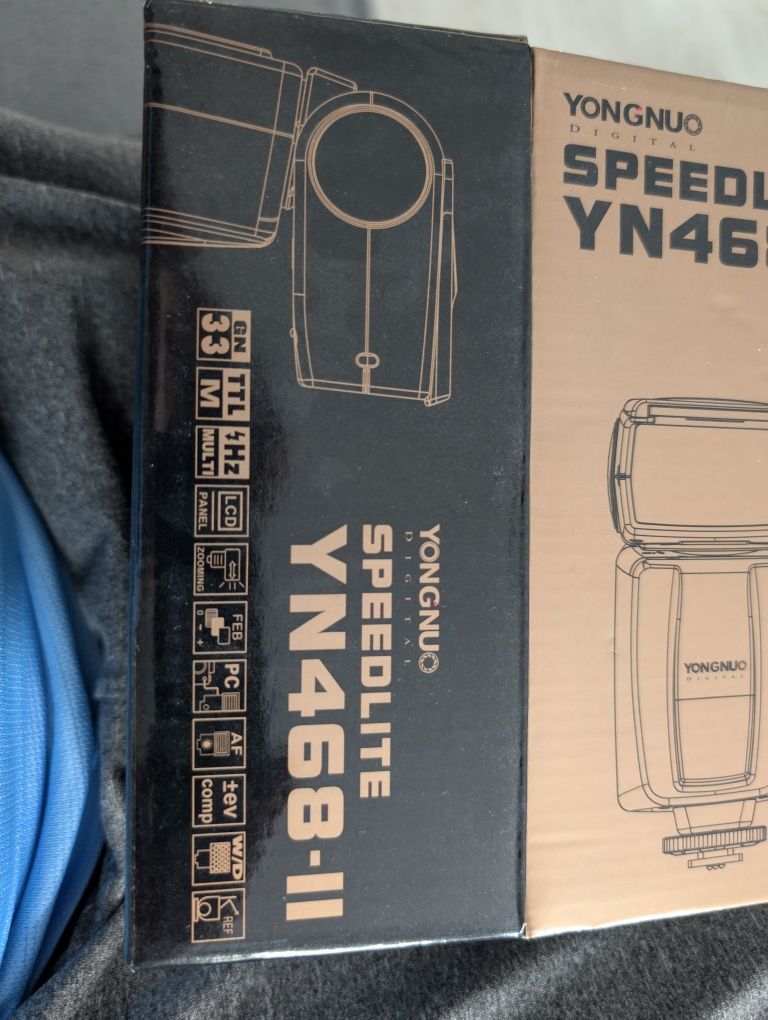 Lampa błyskowa do aparatu Canon, speedlite YN468-II