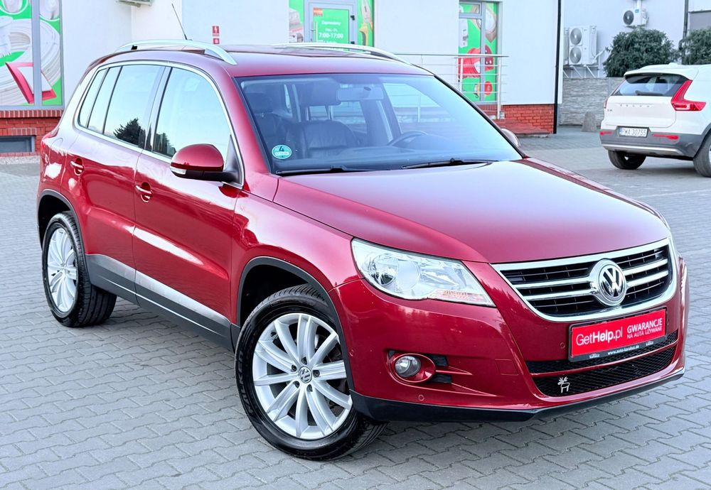 Volkswagen Tiguan 4-Motion / Z Niemiec / Gwarancja / Opłacony / PDC / Navi / Skóry /
