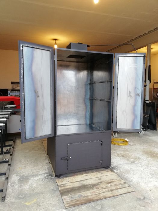 Wędzarnia Wędzok Przemysłowa Masarnicza Grill Blacha 4 mm Solidna