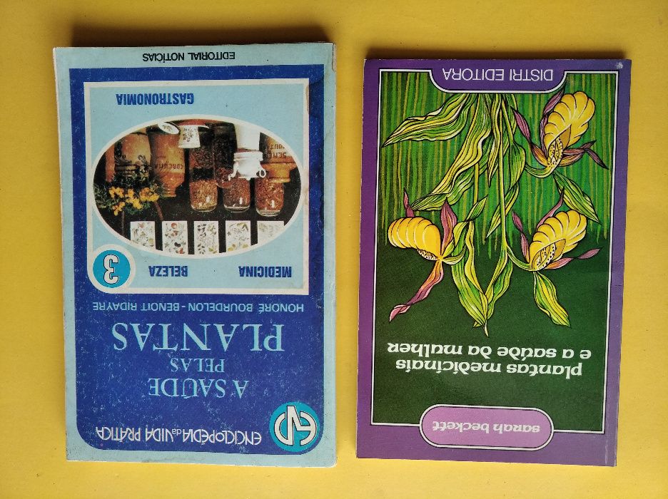 Livros sobre Remédios caseiros, Mezinhas, Sustâncias perigosas, etc.