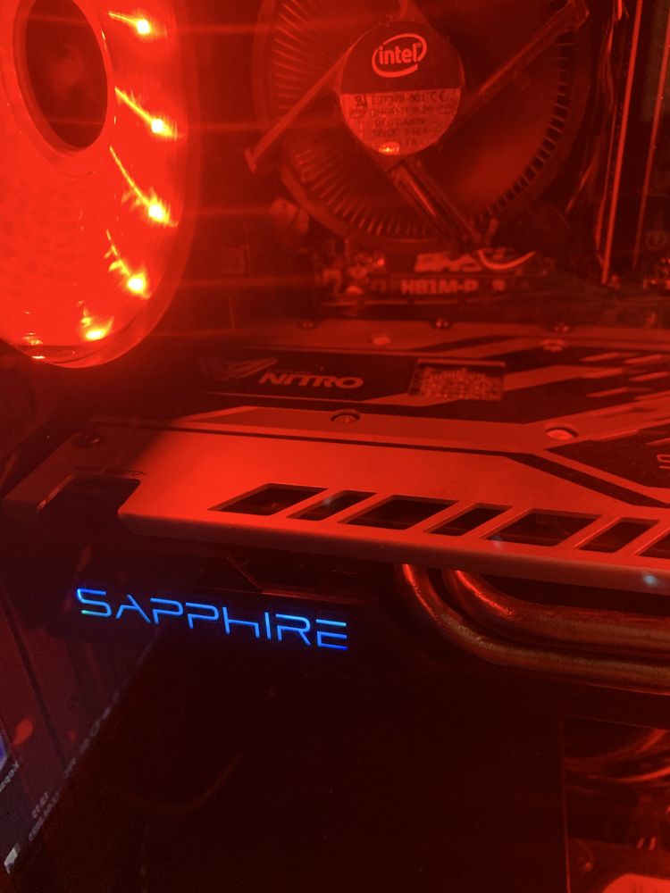 Видеокарта RX580 Sapphire