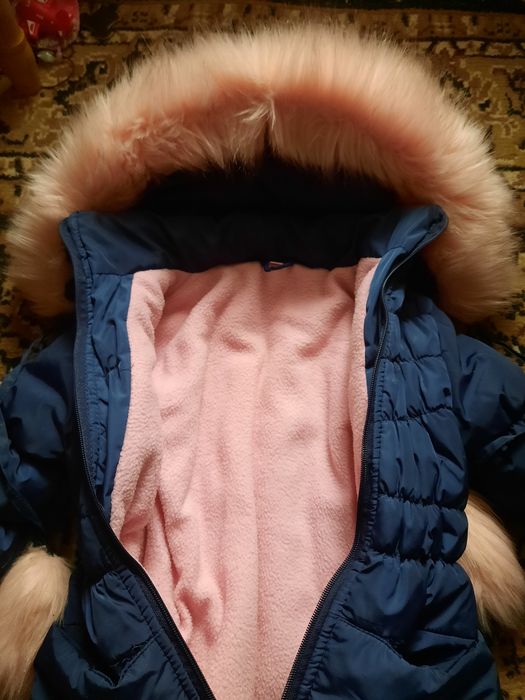 Зимове пальто для дівчинки