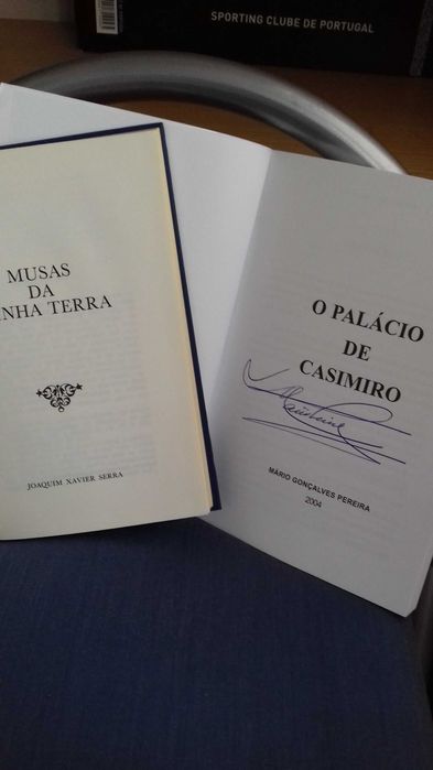 2 Livros Antigos (assinado) - como NOVOS