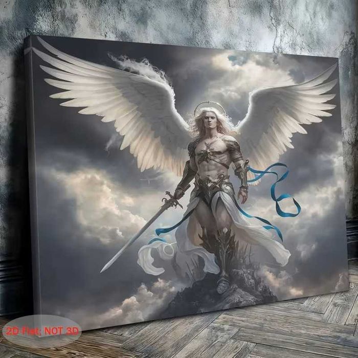 Archanioł Michał na płótnie