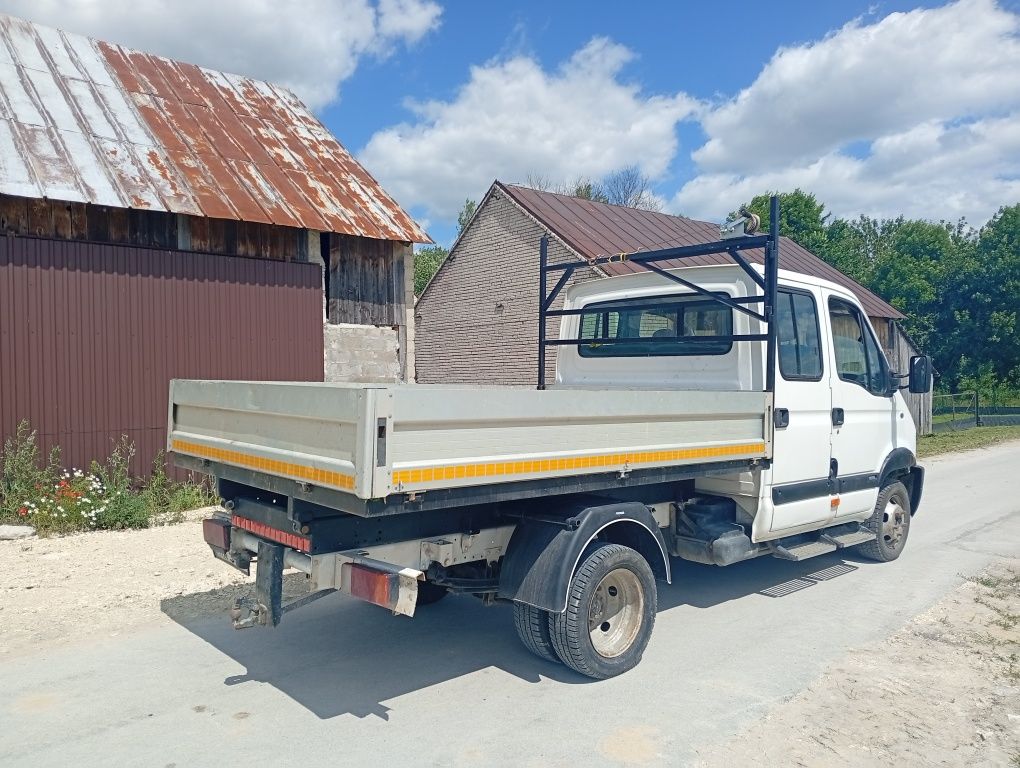Renault mascott 2.8 na linkę dubel kabina 7os. Iveco daily