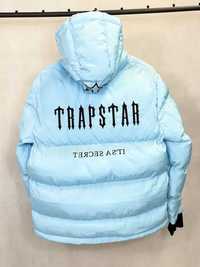 Trapstar зимня куртка пуховик Блакитна