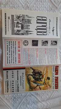 Cartaz panfleto corrida de toiros tourada tauromaquia 1964