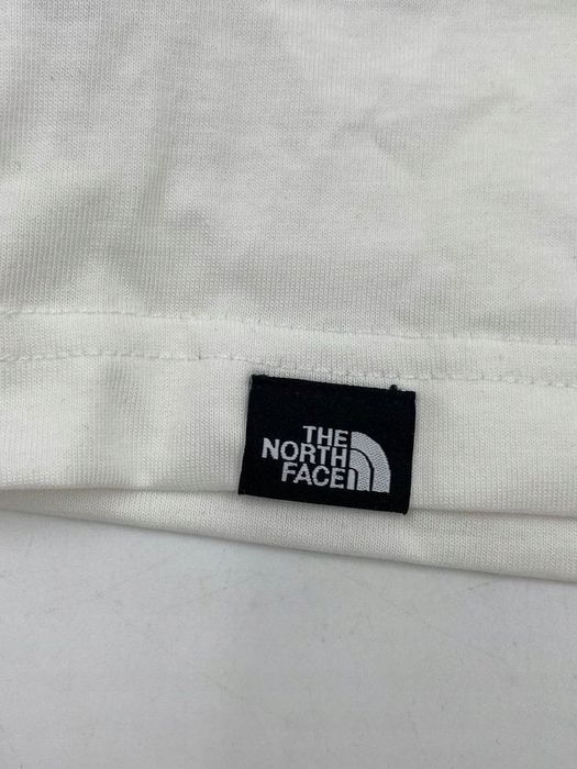 the north face t-shirt simple dome rozmiar xxl biały - nf0a87ngfn4
