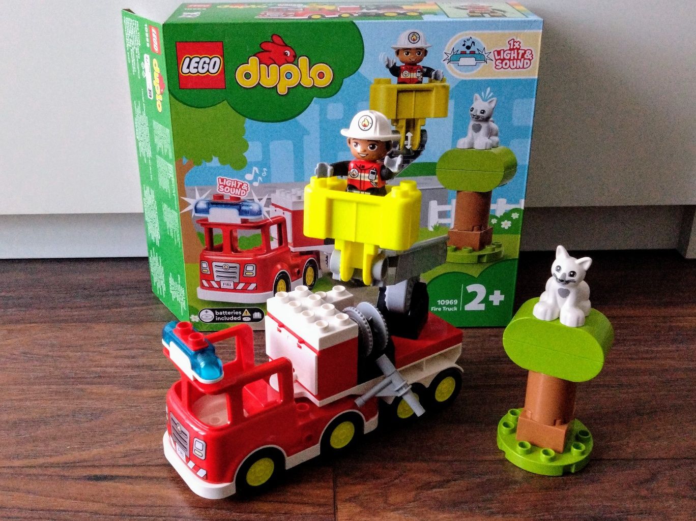 Zestaw Lego duplo Straż pożarna 10969
