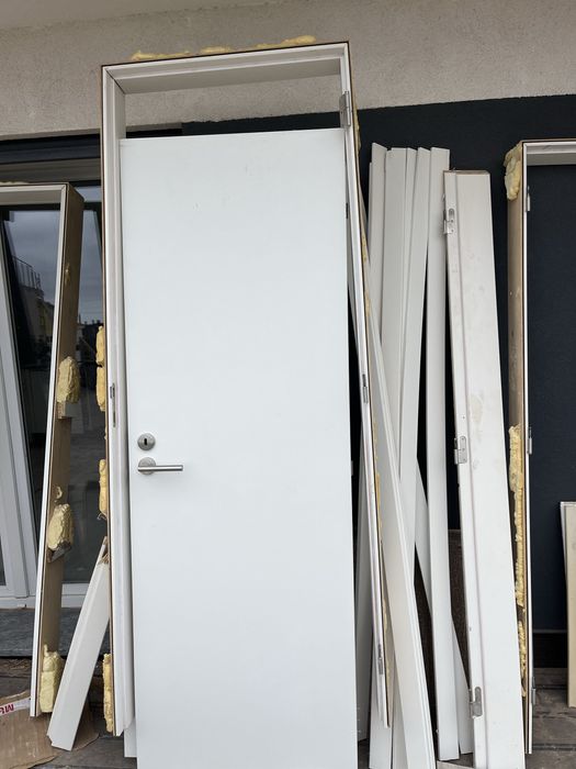 4Portas 70cm limp interiores como novas brancas com ferragens em inox