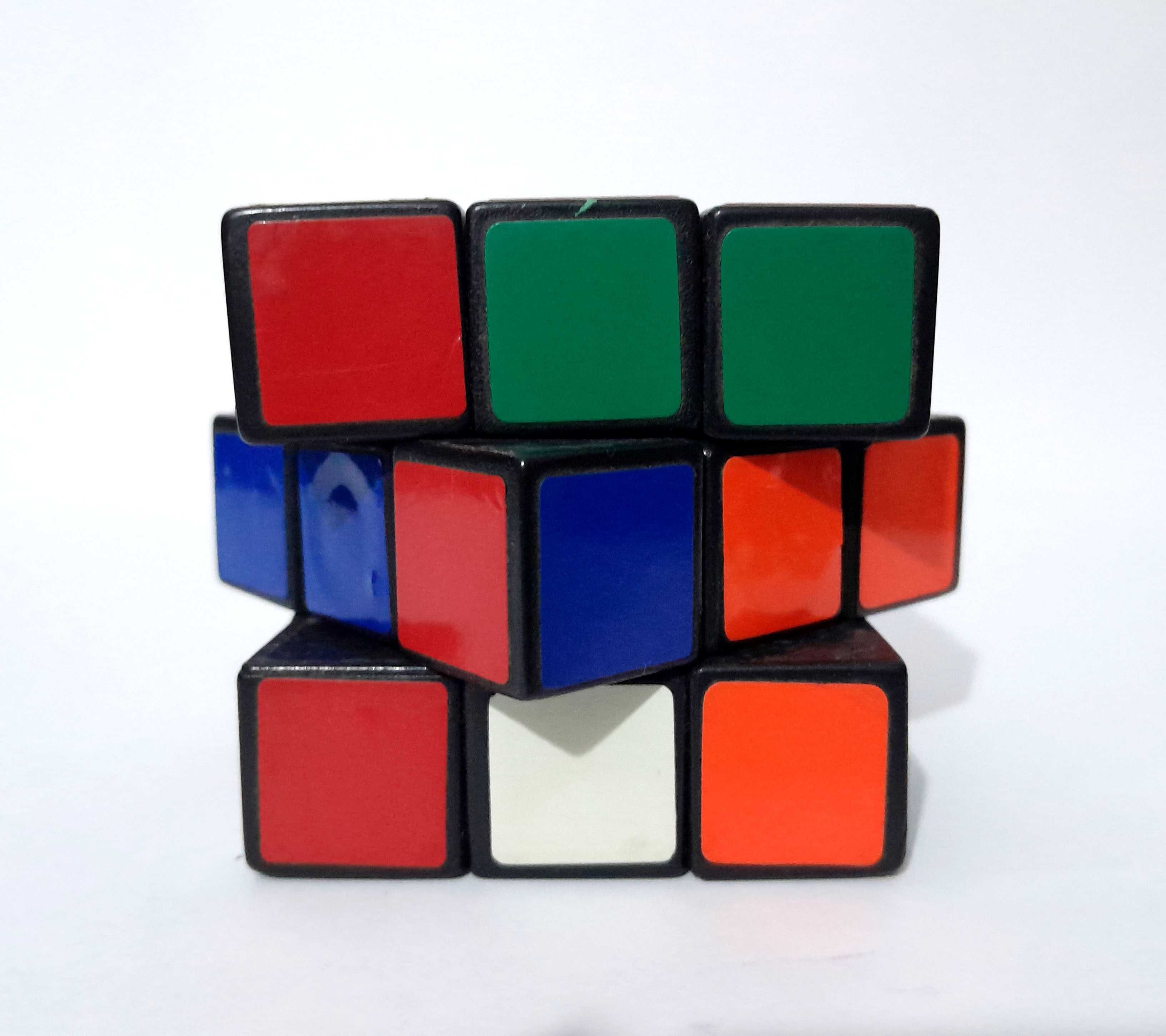 3 Cubos Mágicos 3x3x3 - Tamanhos Normal, Médio e Mini (Anos 80/90)