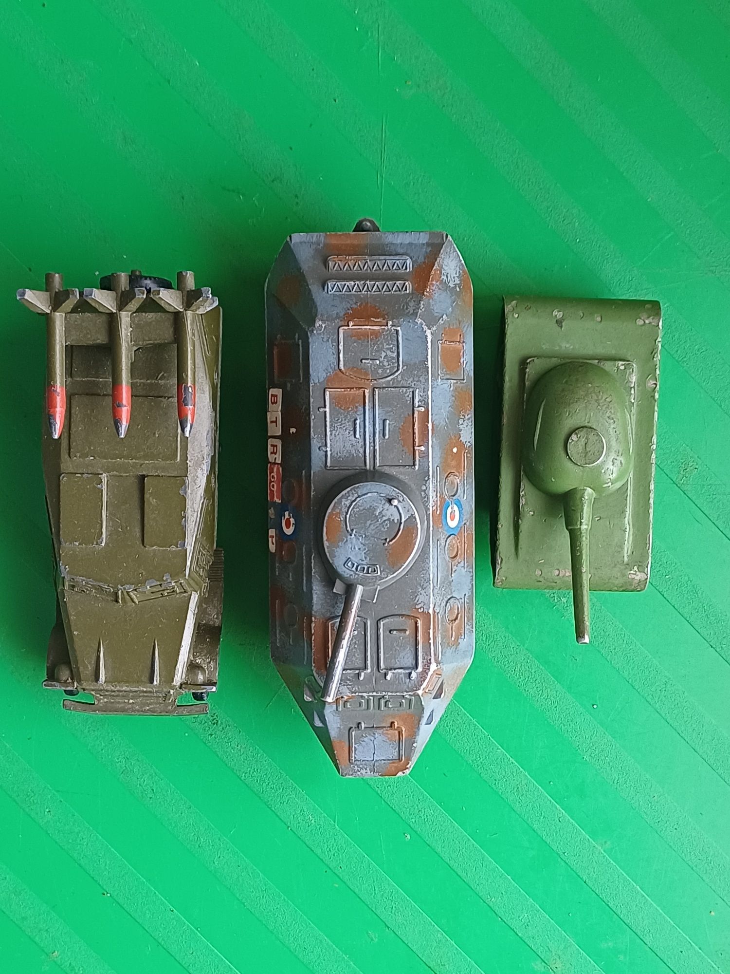 Военная техника игрушка  СССР металл 3 шт.