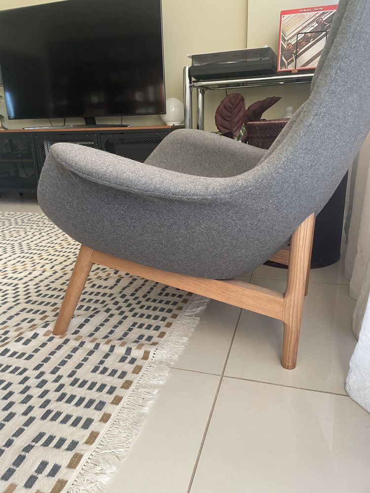 Poltrona em tecido