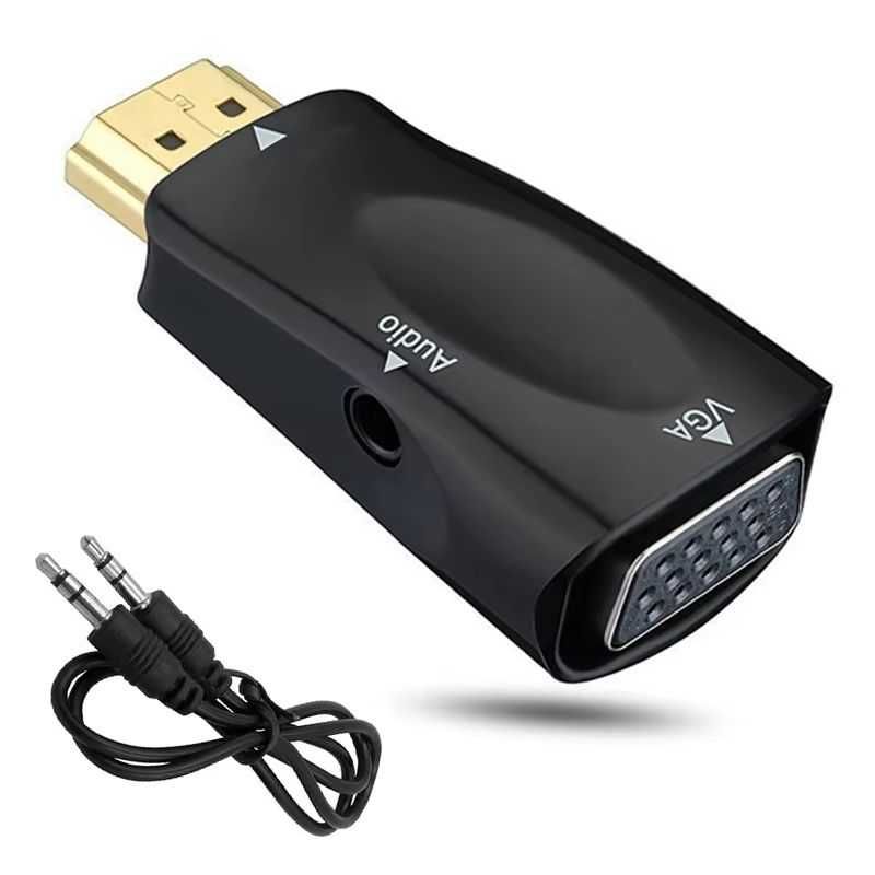 Переходник Адаптер Кабель Шнур DisplayPort DP HDMI DVI VGA с аудио