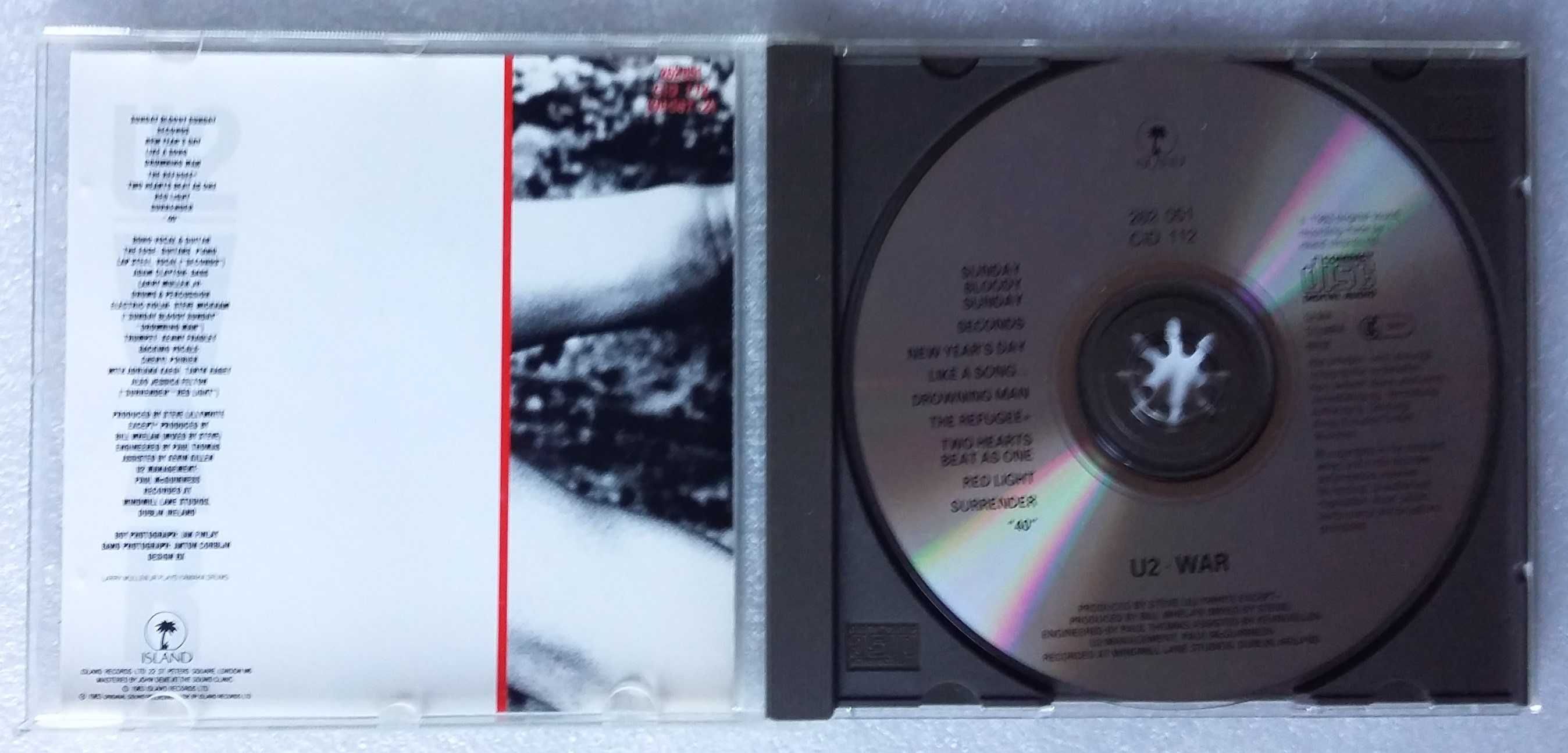 U2  -  War  -  CD