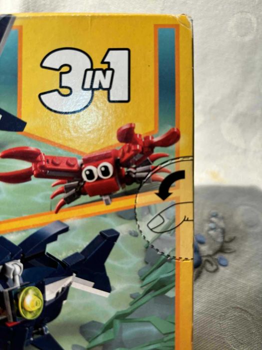 LEGO Creator 3-em-1 ref. 31088 – Tubarão