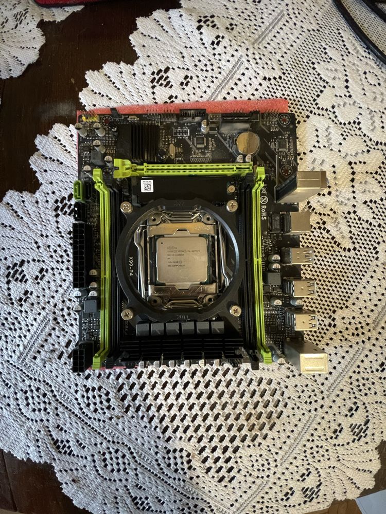 Материнська плата х99- Р4+ЦП Xeon E5-2670v3