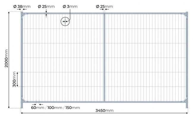 Ogrodzenie Tymczasowe Budowlane Ażurowe Przestawne | Transport | FV