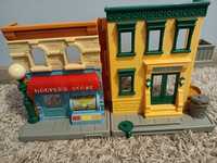 Sesame Street Dom domek walizka  ulica seazamkowa Elmo zabawka kolekcj