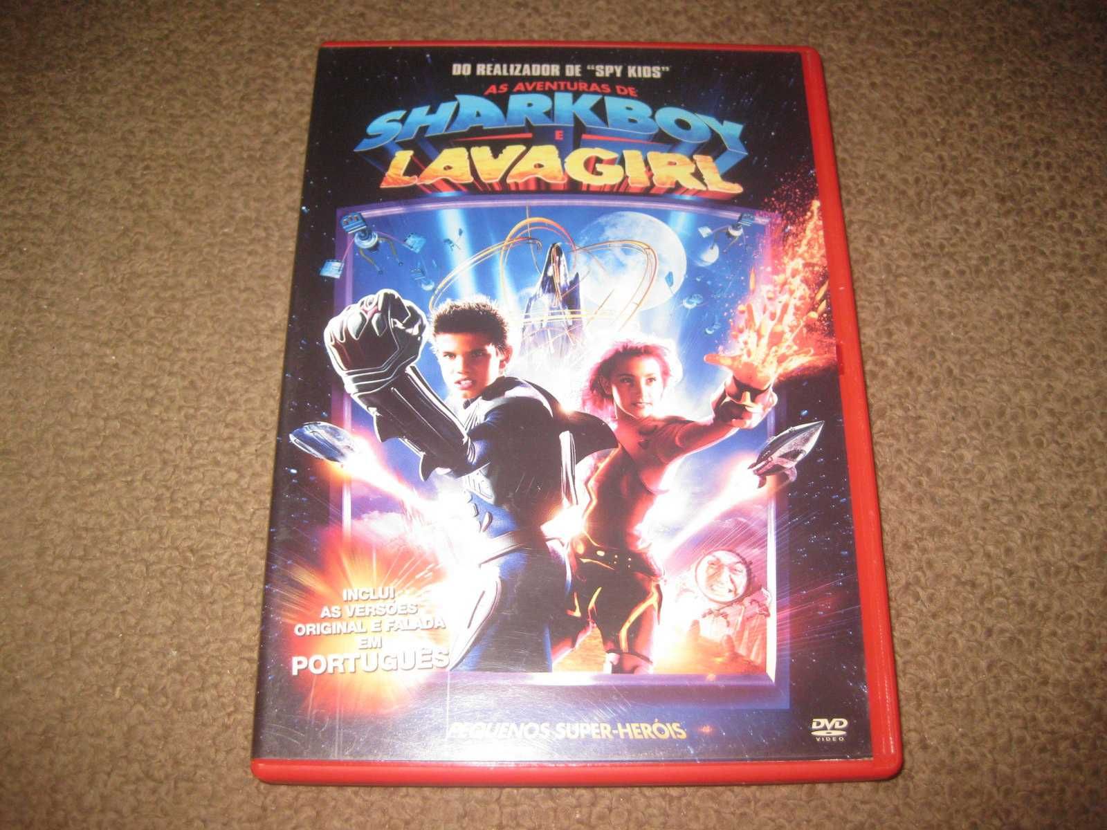 DVD "As Aventuras de Sharkboy e Lavagirl" com Taylor Lautner