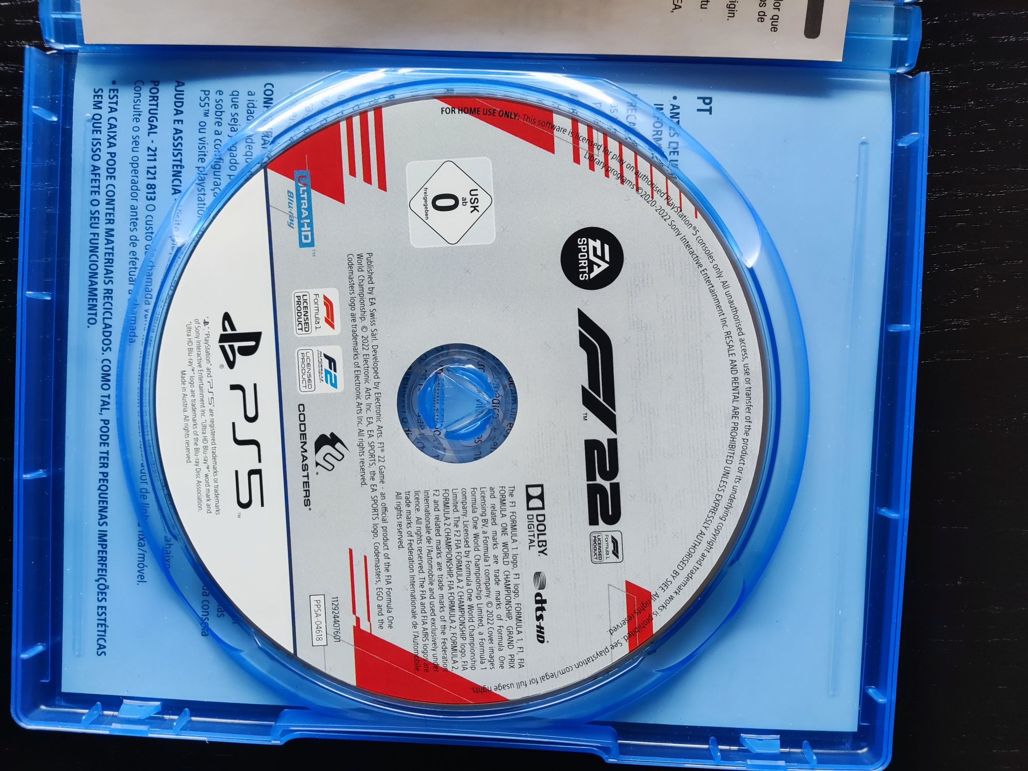 PlayStation 5 - F1 22