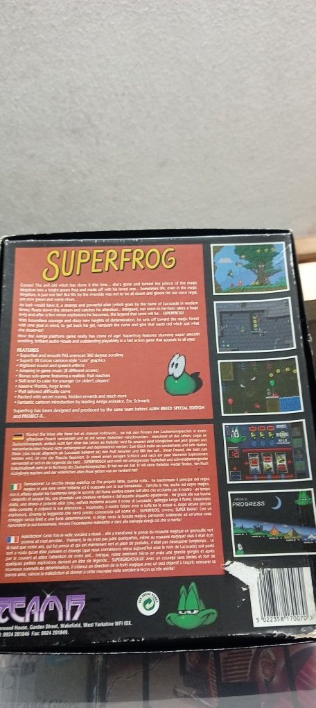 commodore amiga super frog