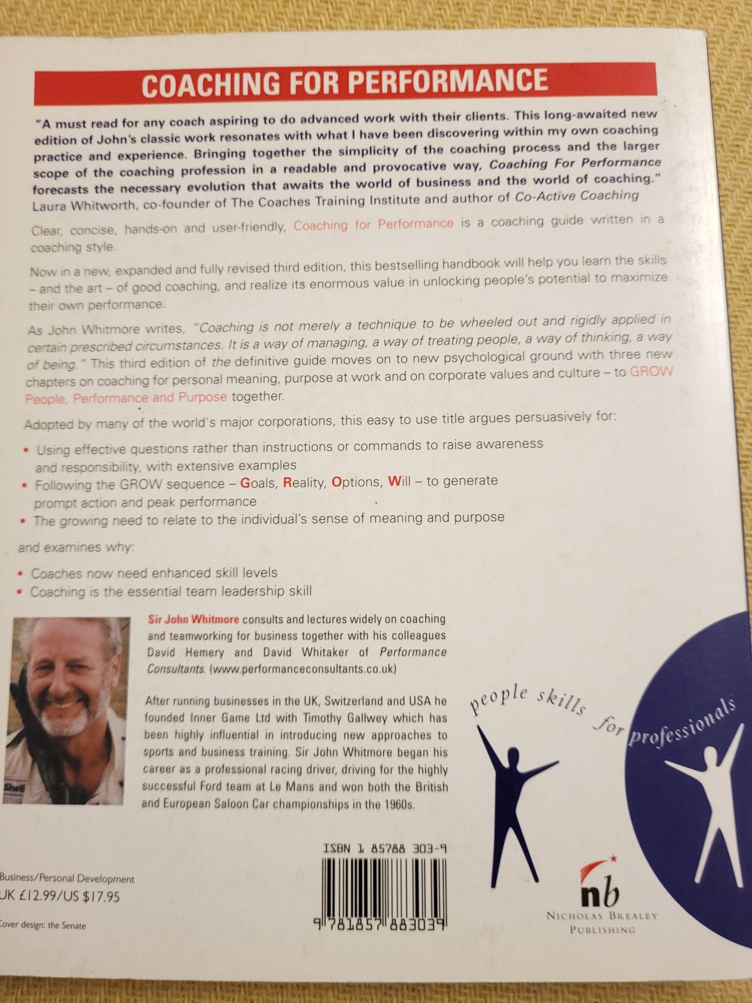 Coaching for performance