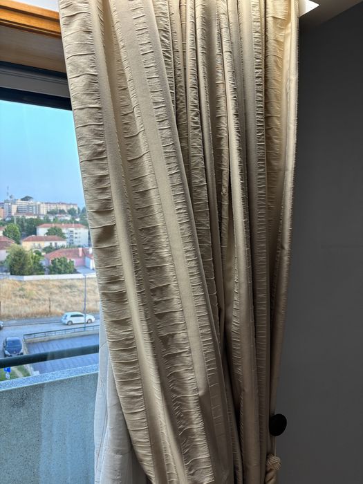 Reposteiros e cortinas em Onda