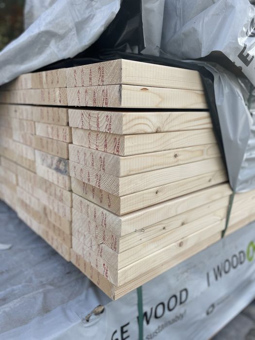 Drewno konstrukcyjne C24 45x145 ze Szwecji