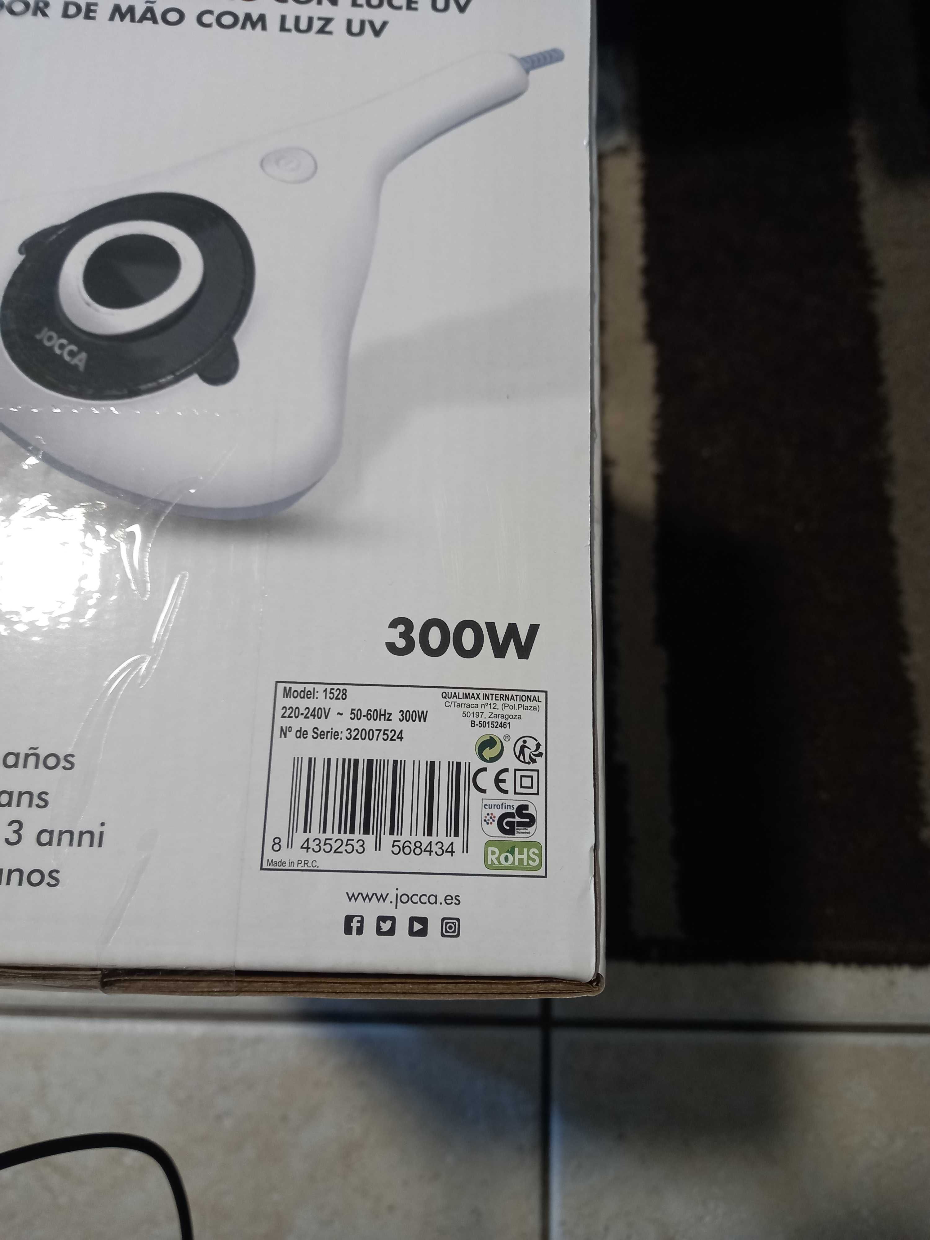 Aspirador de mão com luz uv p/ácaros(novo)