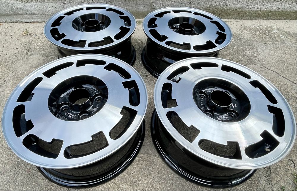 Felgi PIRELLI 4x100 14” 6j et 38 VW golf MK1 MK2 CAddy cult