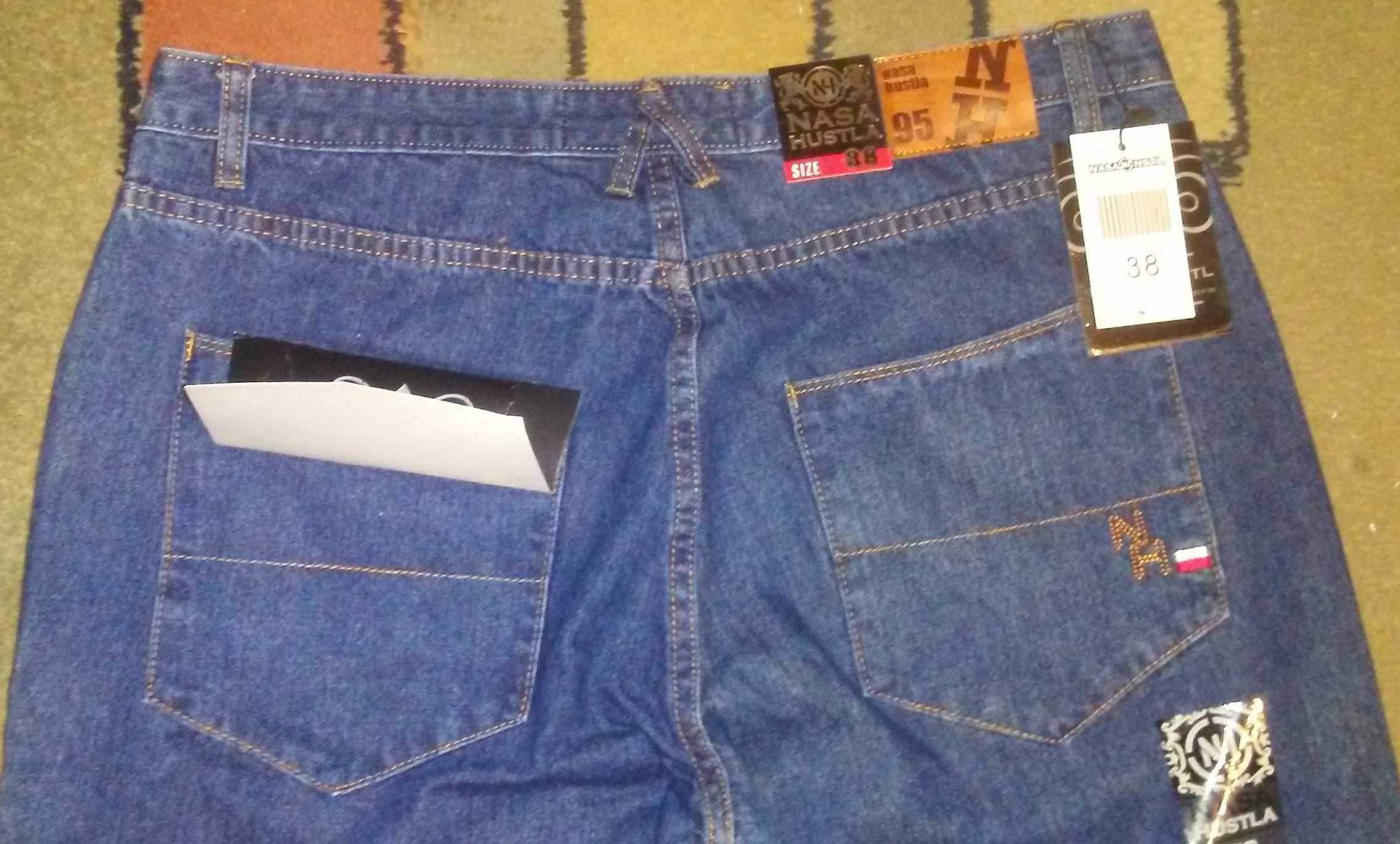 spodnie jeansy nasa rozmiar 38 nowe