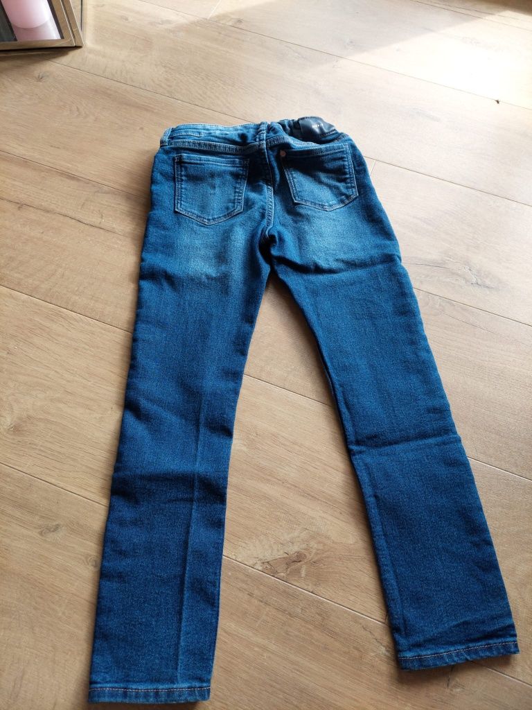 Spodnie jeansowe jeansy dla chłopca roz. 122