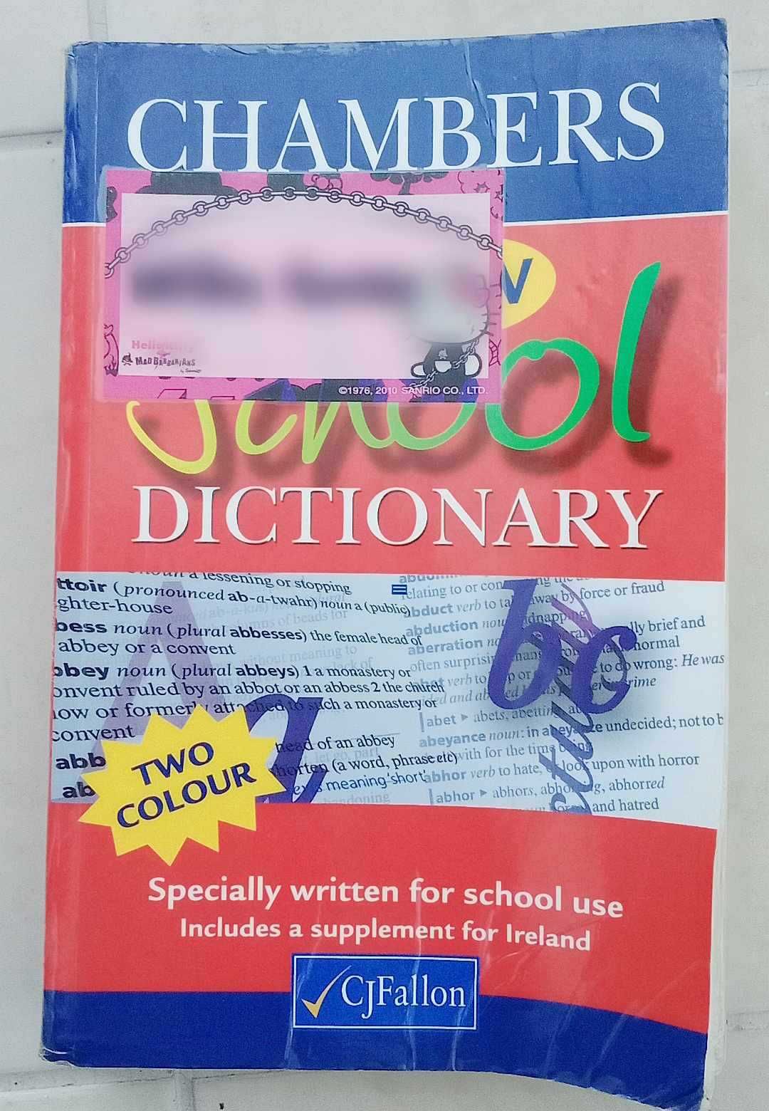 Dictionary Chambers New School