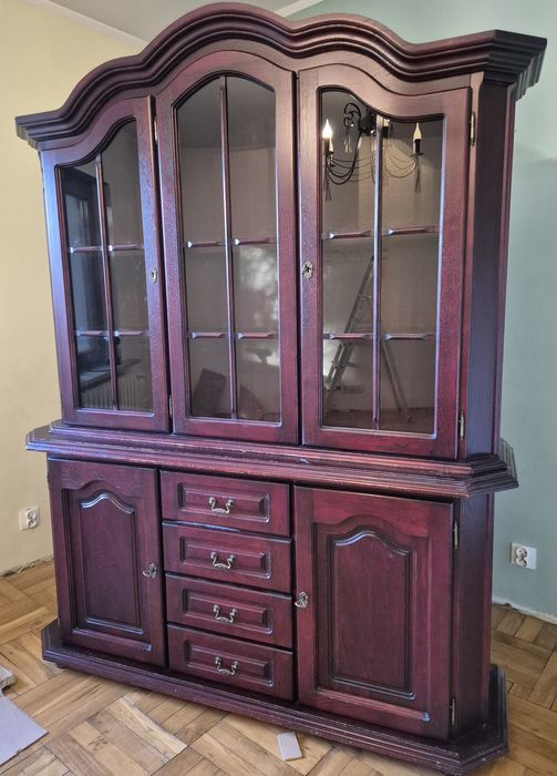 Witryna drewno idealna